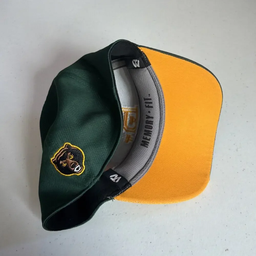 Top Of The World Baylor Bears Football Curved Brim Hat embroidered memory fit
